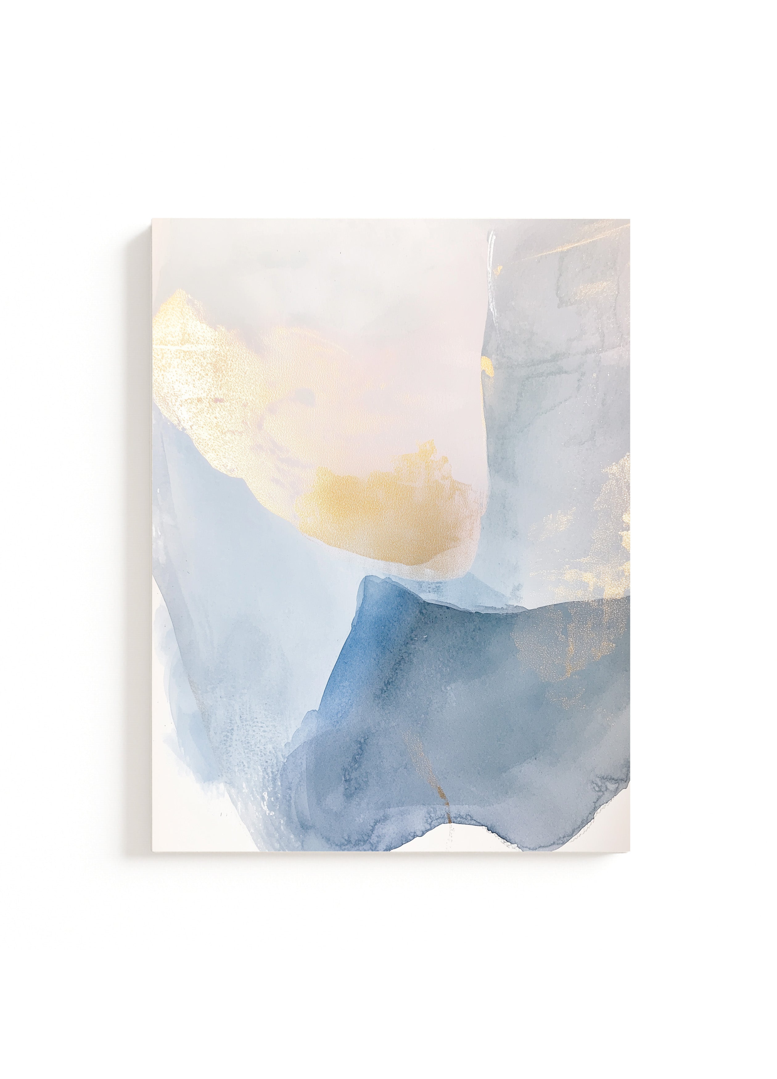 Coastal Mist Gold - Framed Canvas - And A Little More