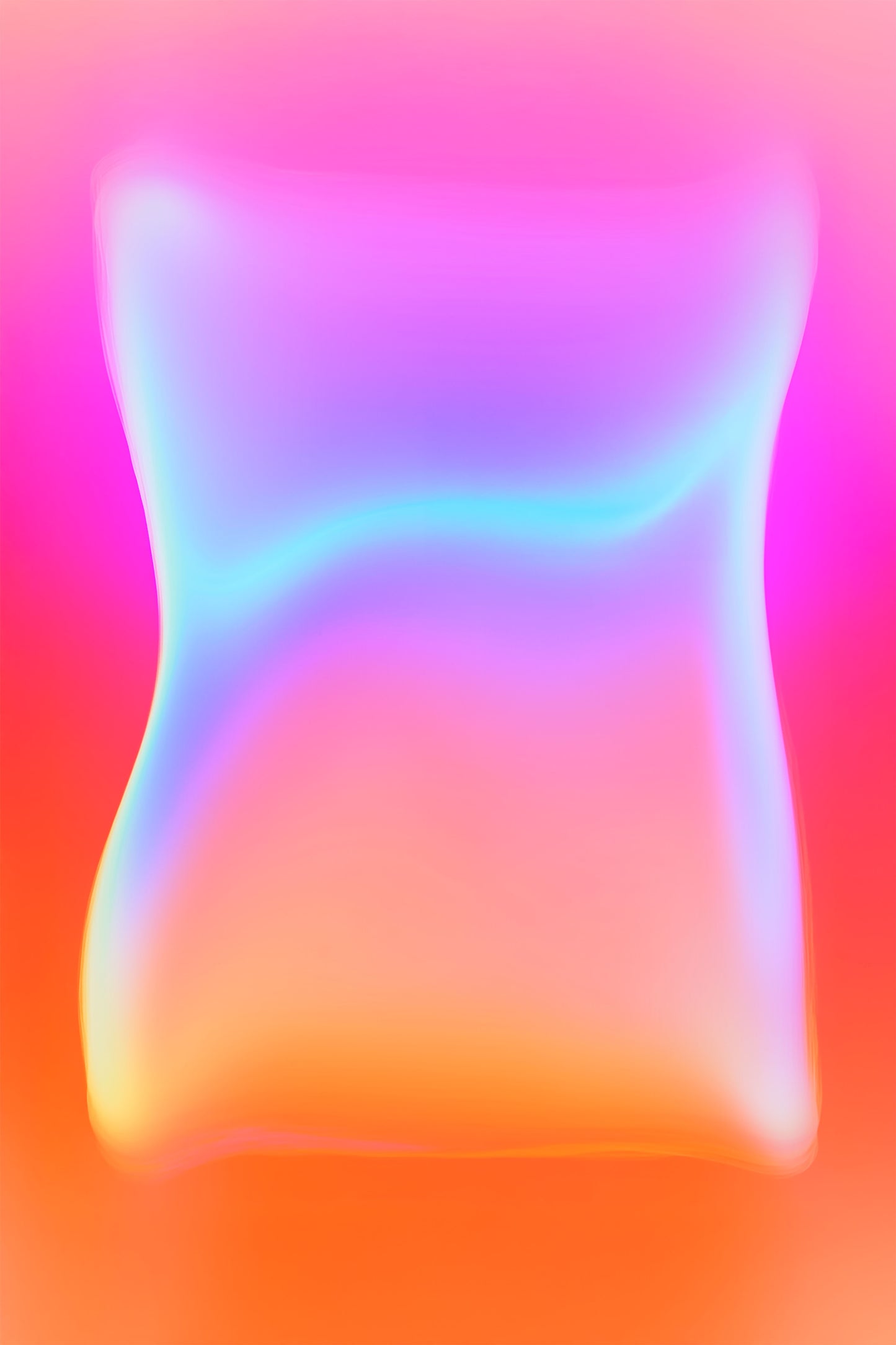 Radiant Flow (Framed Canvas)