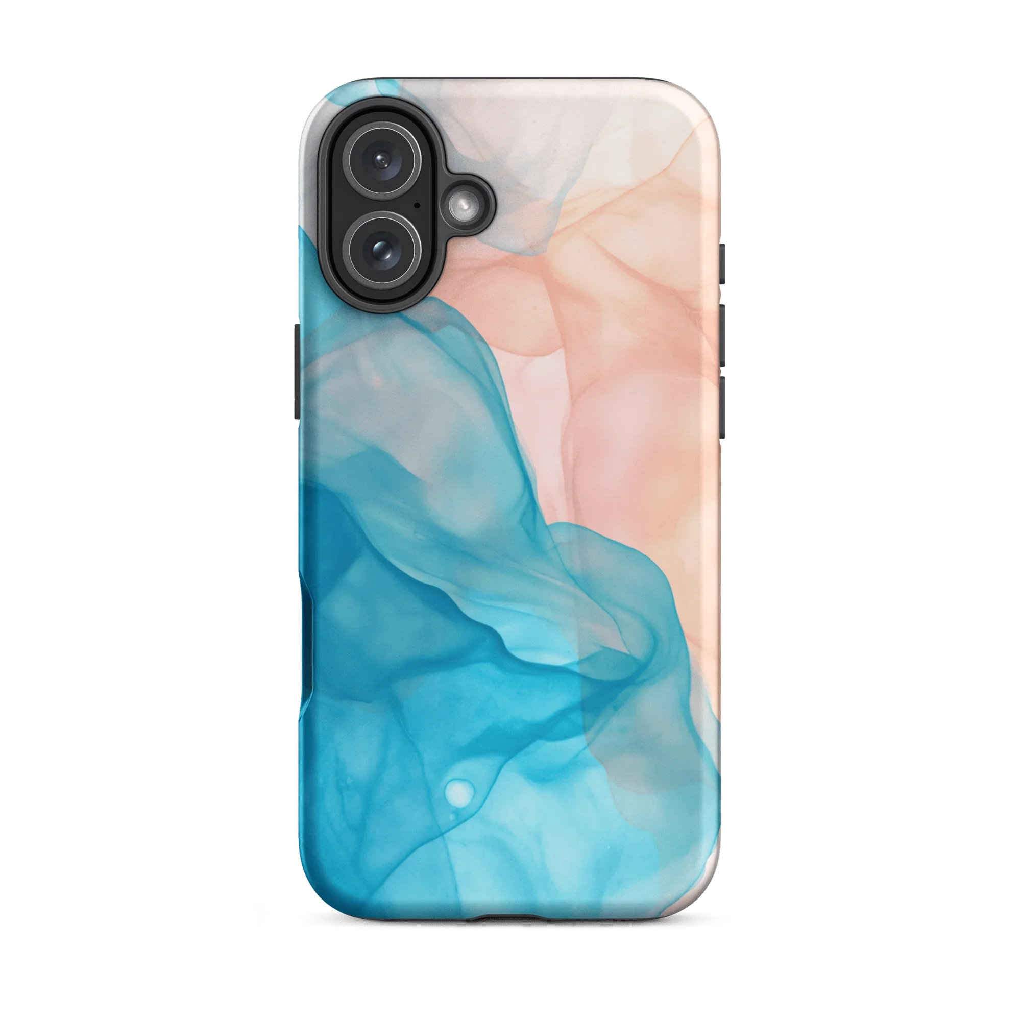 Blue Fluid Phone Case canvas wall art – And A Little More