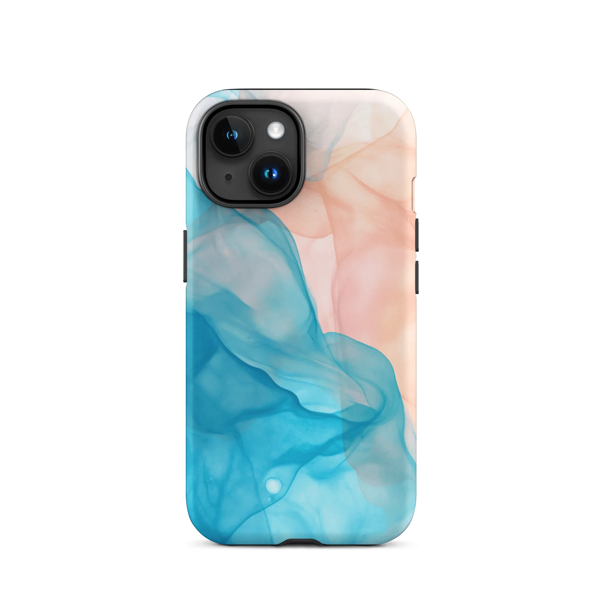 Blue Fluid Phone Case canvas wall art – And A Little More