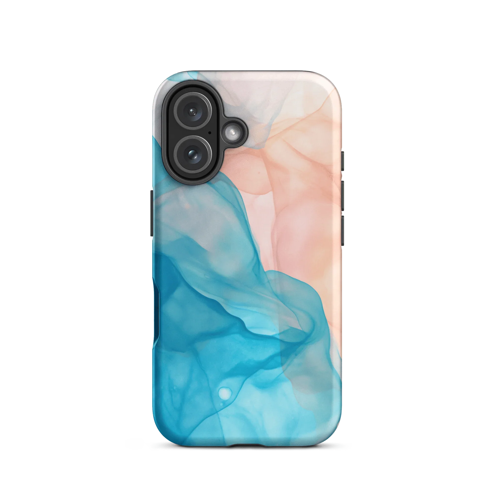 Blue Fluid Phone Case canvas wall art – And A Little More