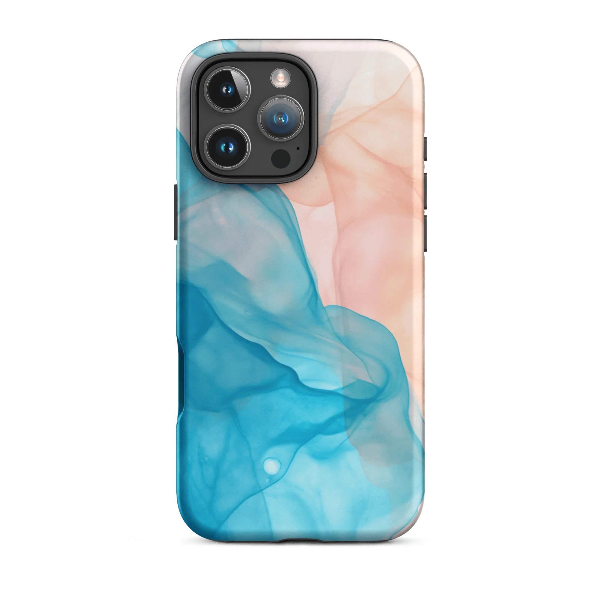 Blue Fluid Phone Case canvas wall art – And A Little More