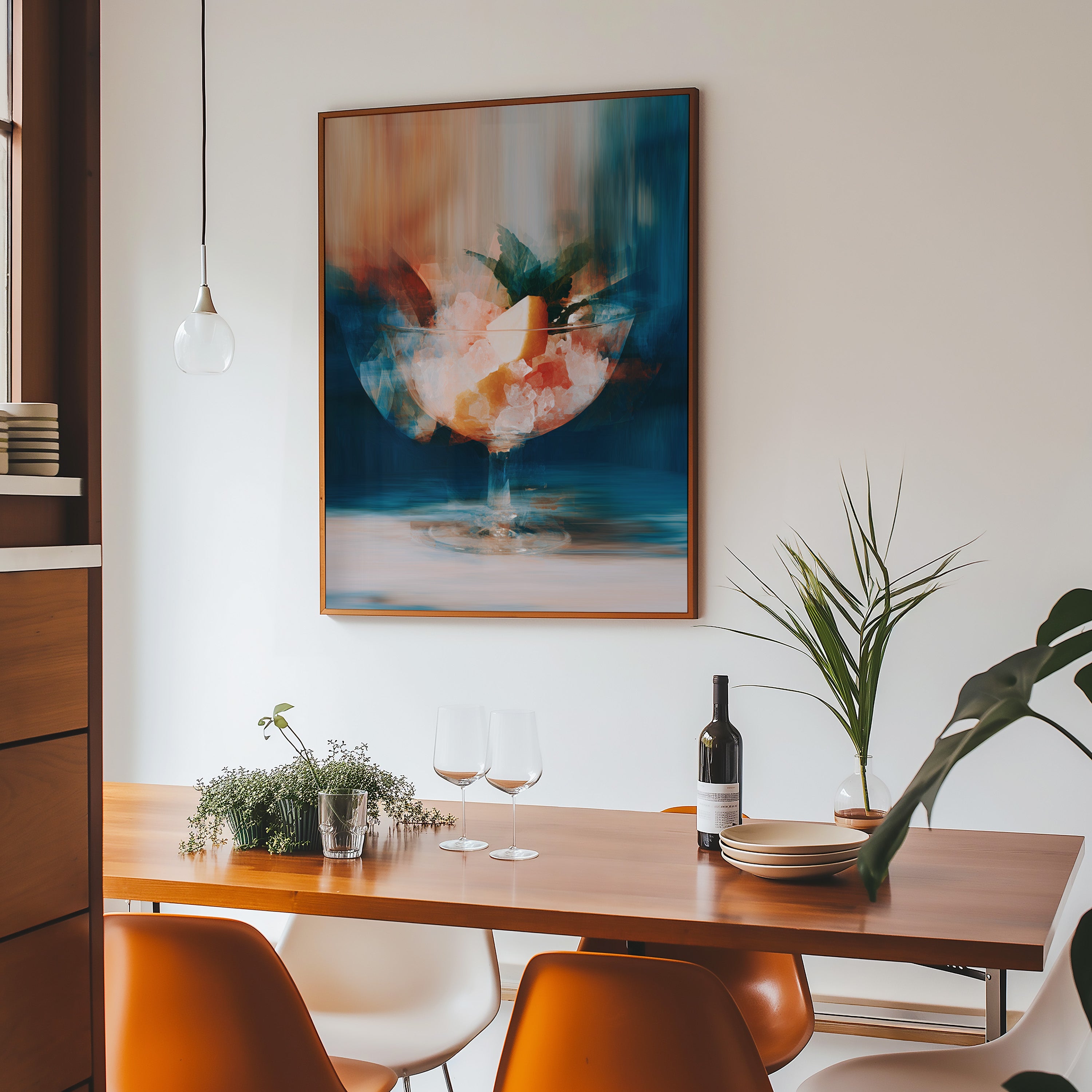 Citrus Mirage Abstract Dessert Still Life – Art Print - And A Little More