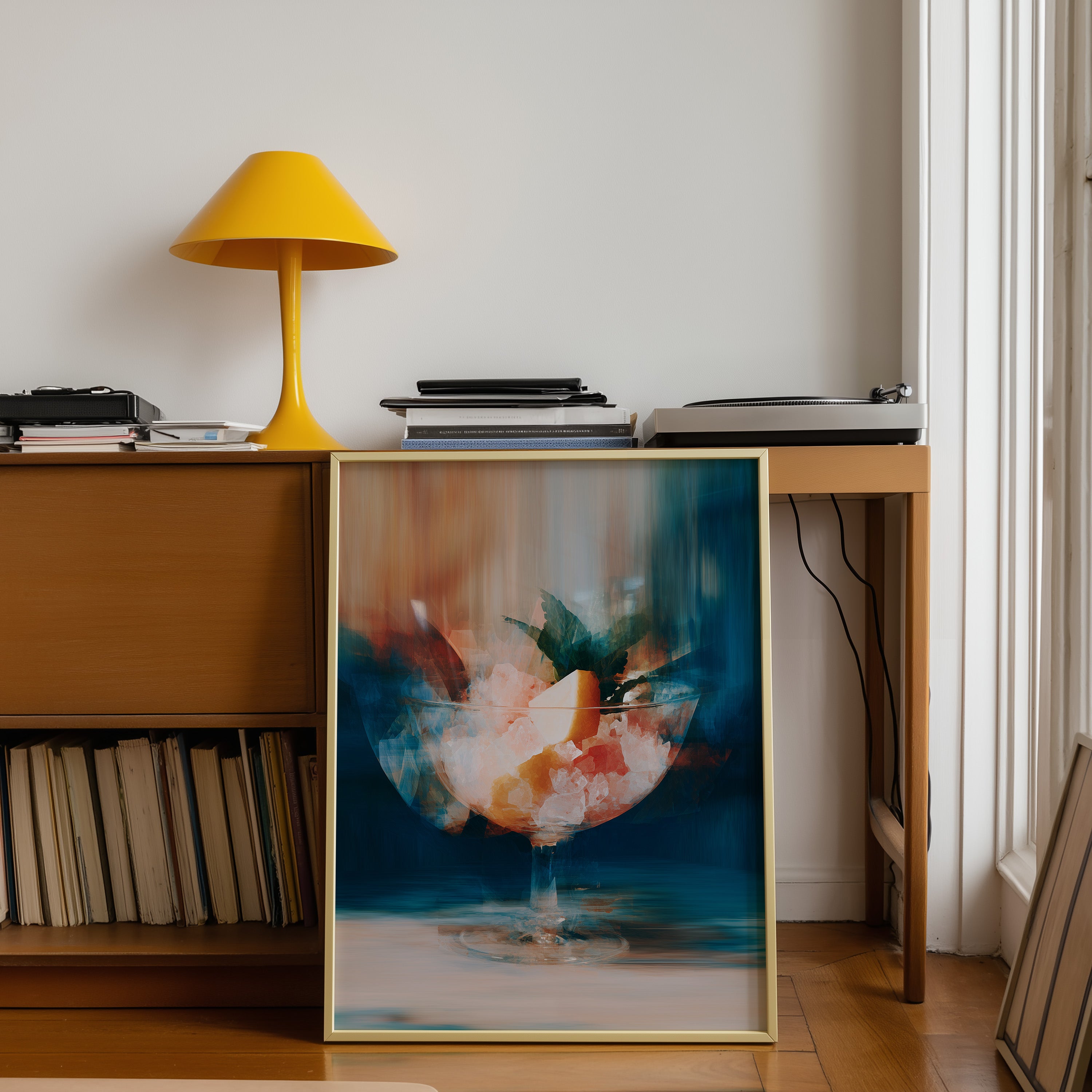 Citrus Mirage Abstract Dessert Still Life – Art Print - And A Little More