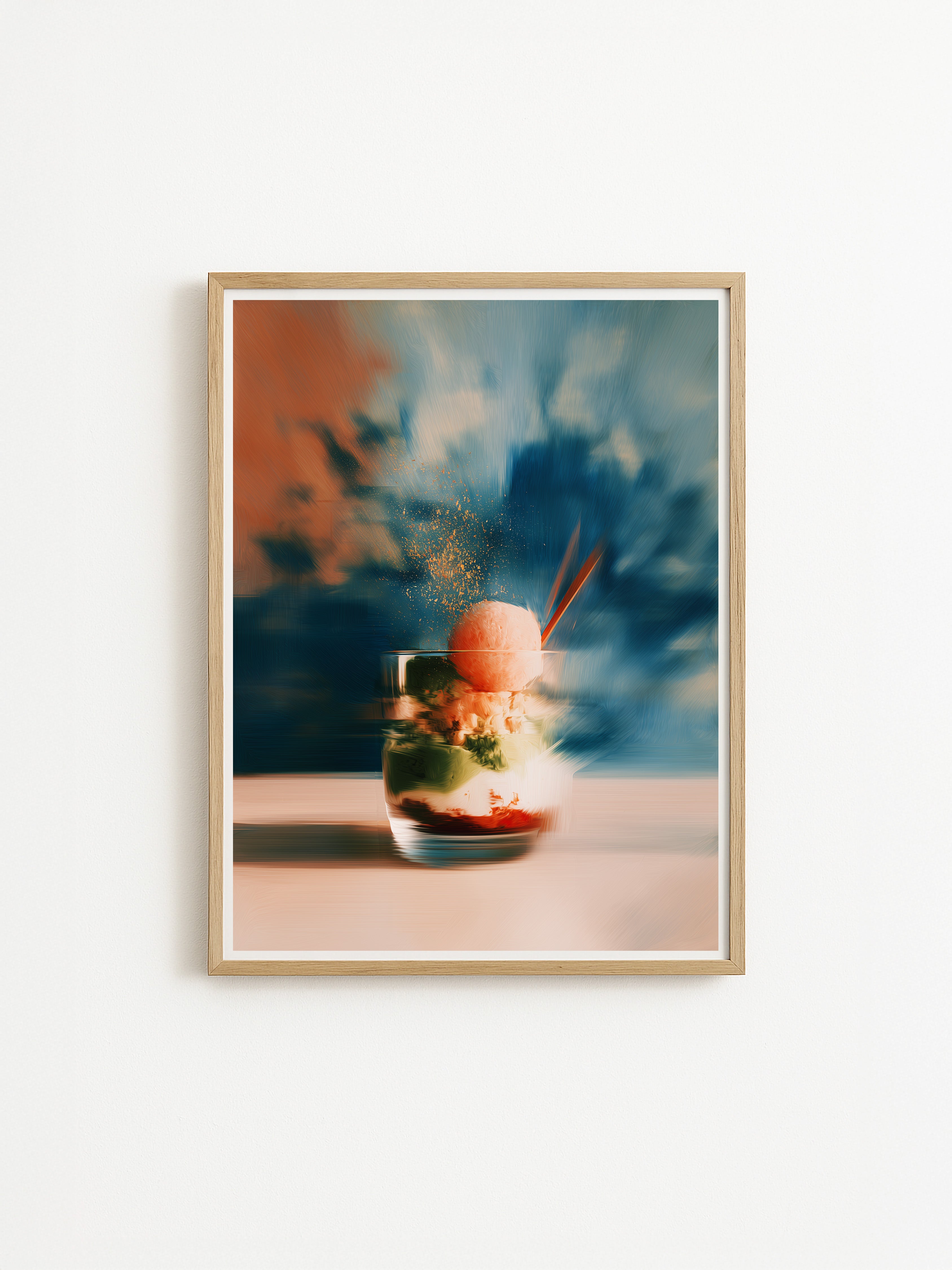 Melon Sky Parfait Still Life – Art Print - And A Little More