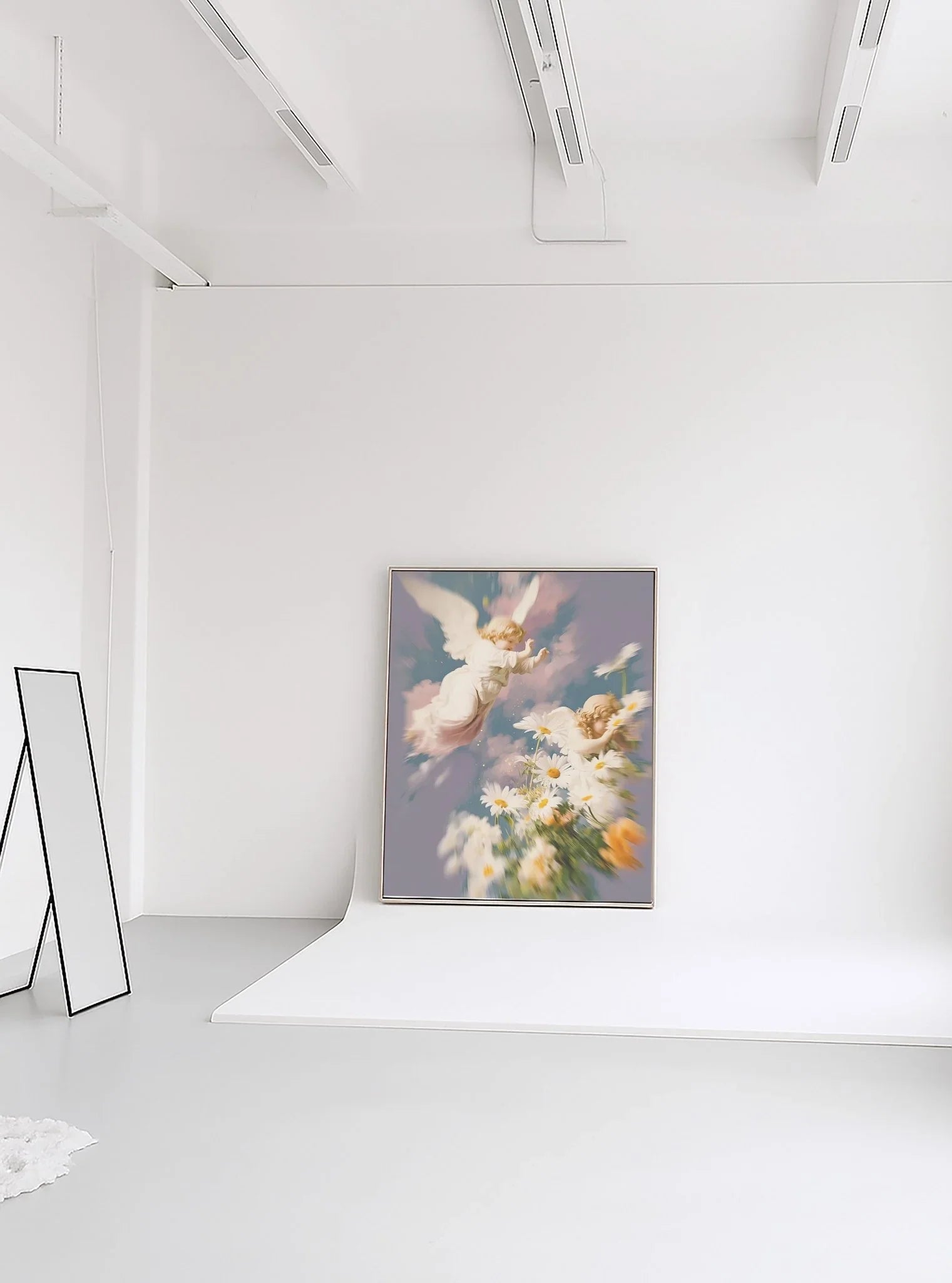 Chasing the Flower - Dreamy Art Print canvas wall art – And A Little More