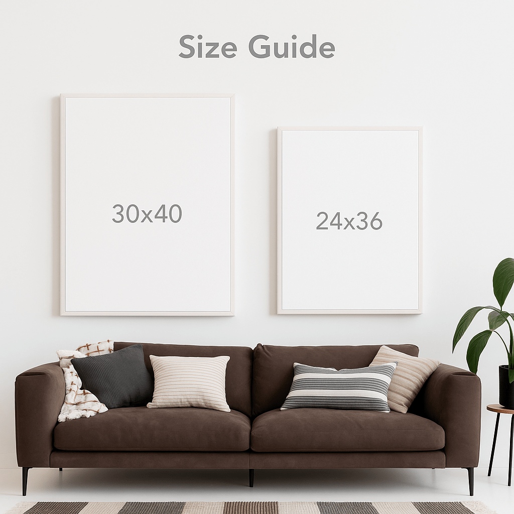Green Blue Gradient Art canvas wall art – And A Little More