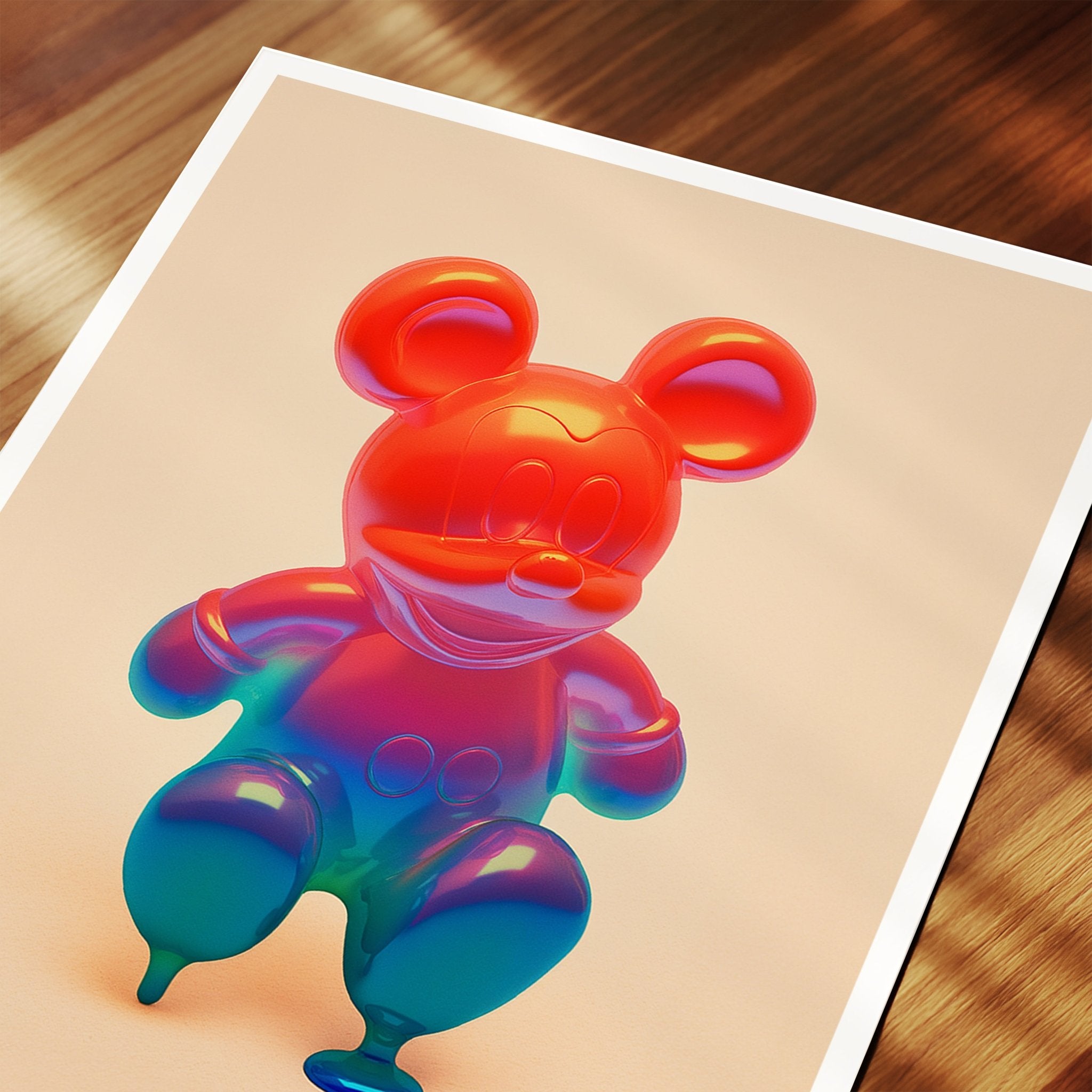 Liquid Mouse Form - Pop Art Print canvas wall art – And A Little More