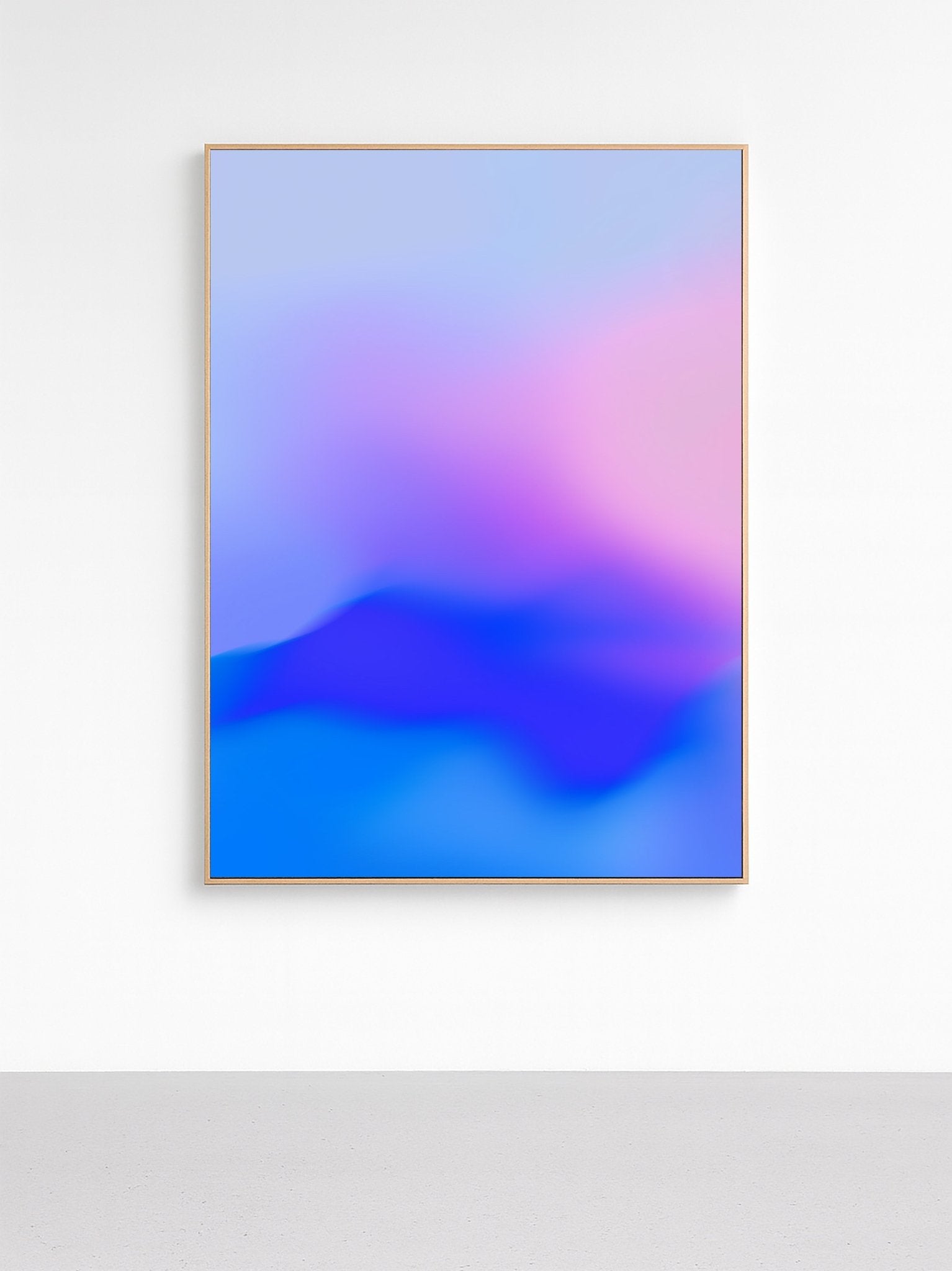 Ocean Glow - Framed Canvas canvas wall art – And A Little More