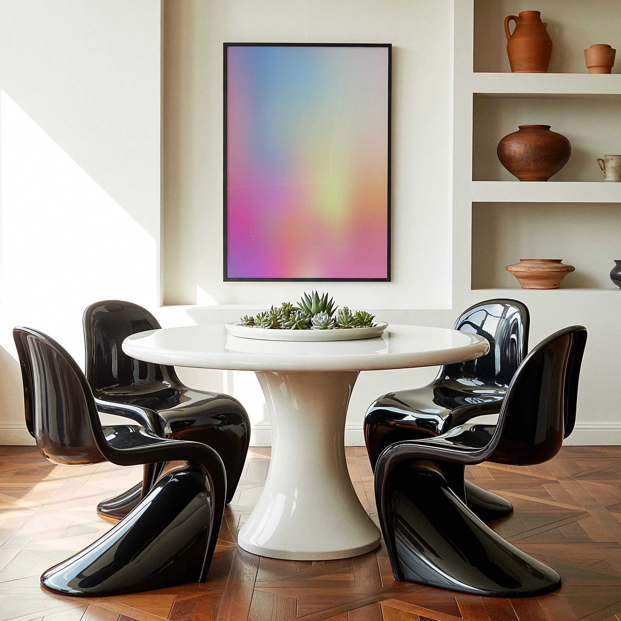 Pastel Aurora - Art Print canvas wall art – And A Little More