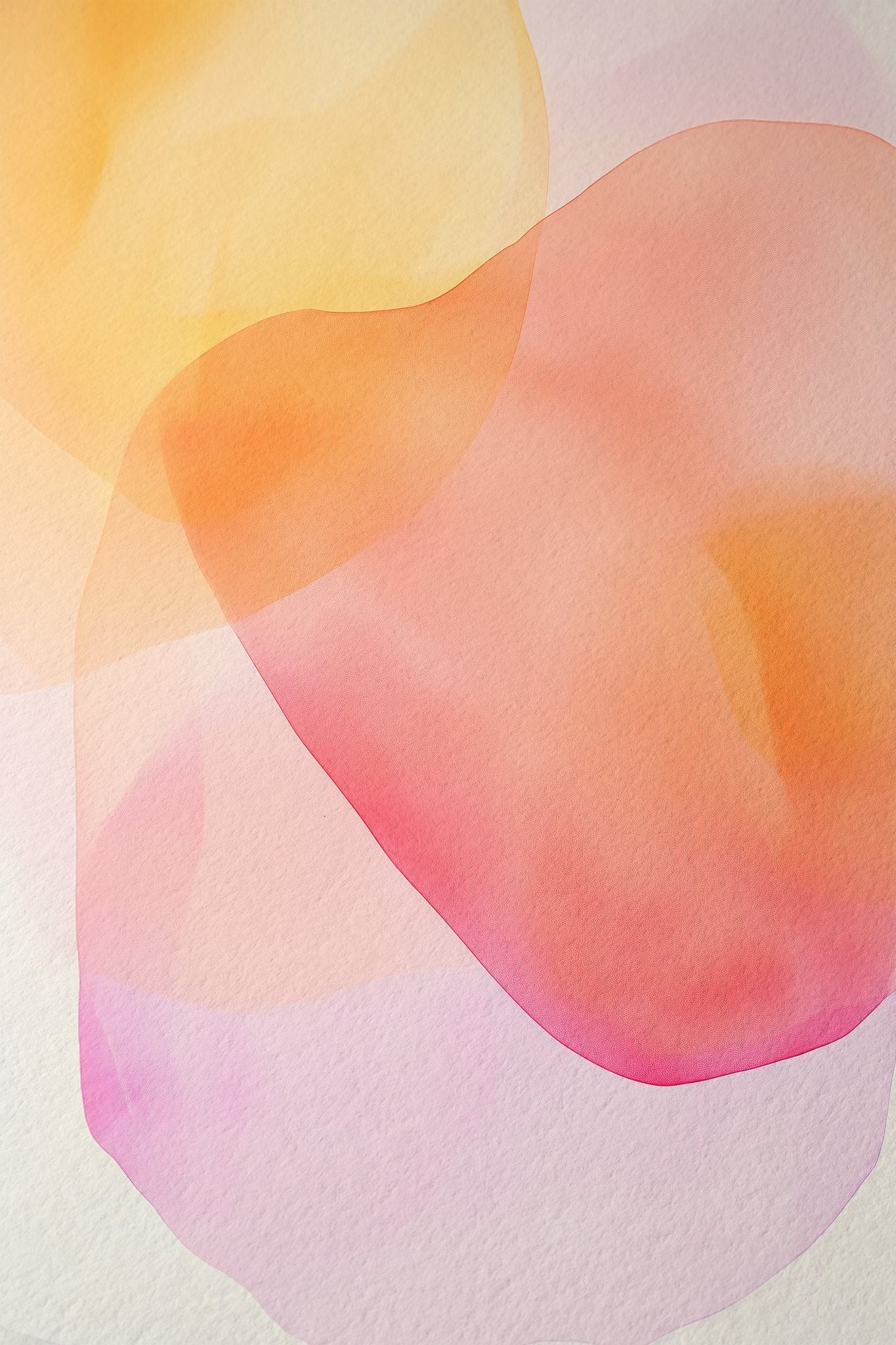 Soft Sunrise Gradient Art canvas wall art – And A Little More