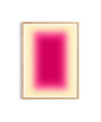Pink Gradient Abstract Art Print, Warm Minimal Ombre Poster (Digital Download)