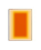 Abstract painting print, Orange Wall Art, digital download, Printable Art, Minimal Art