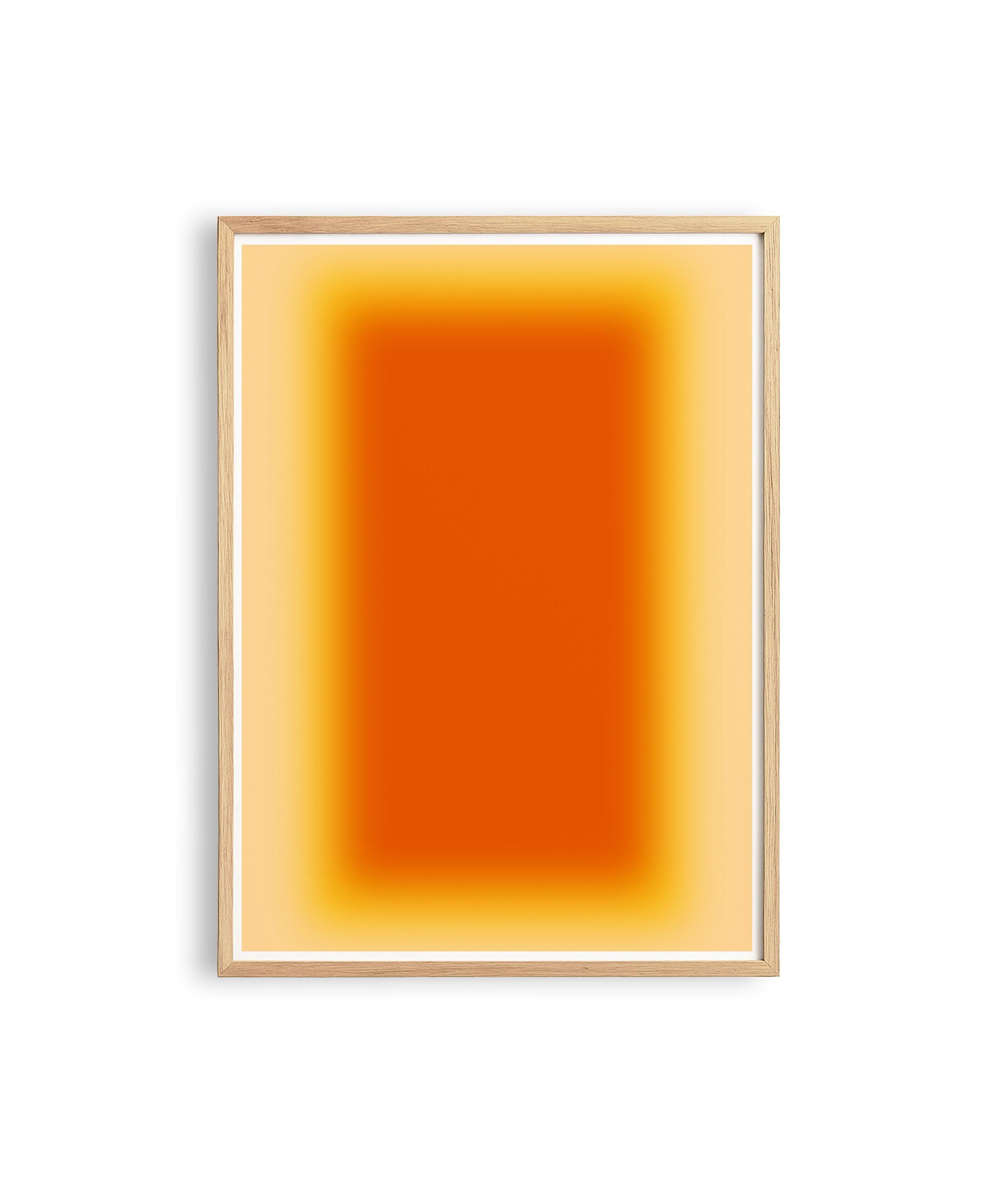 Abstract painting print, Orange Wall Art, digital download, Printable Art, Minimal Art
