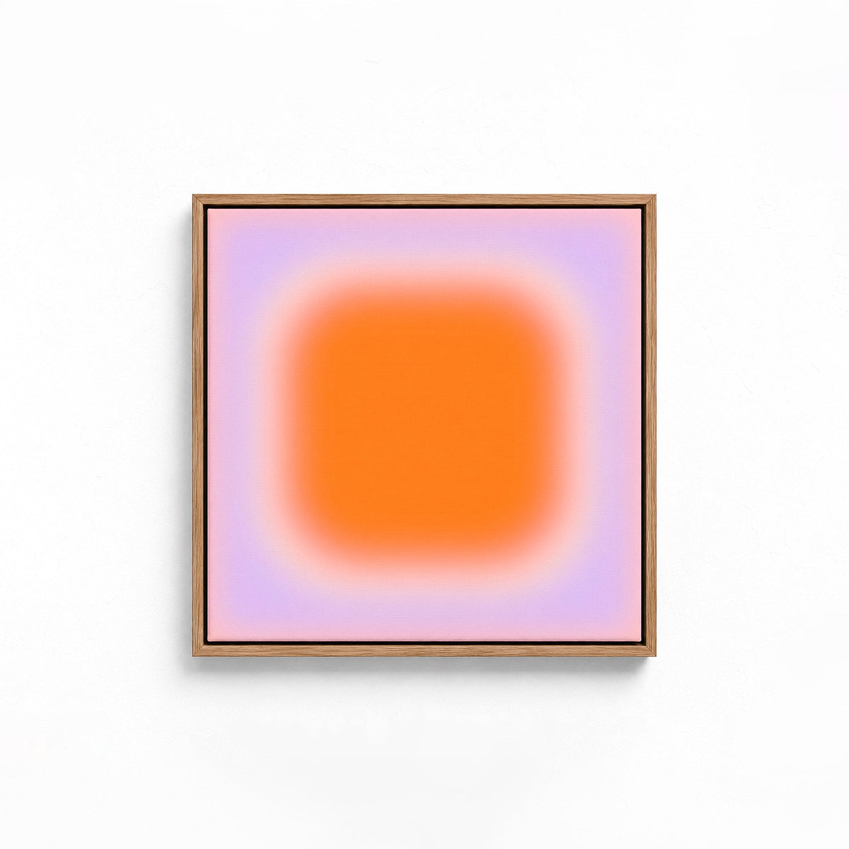 Orange Pink Sunset Gradient Print