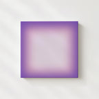 Purple Gradient Poster, Lavender Ombre Wall Art, Minimalist Zen Canvas Print