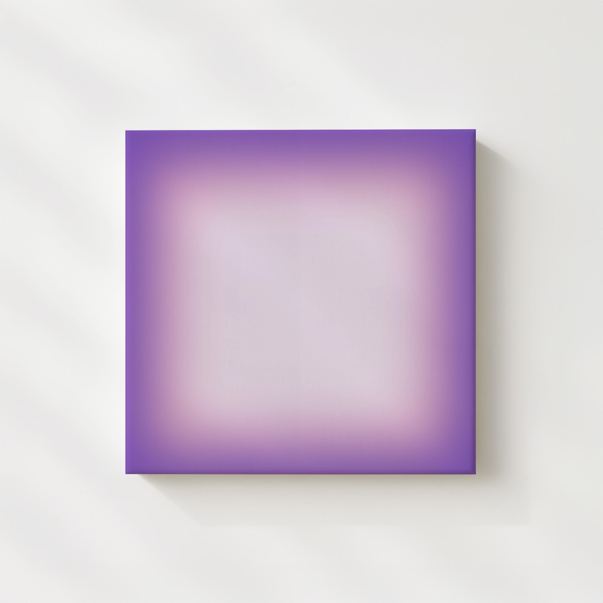 Purple Gradient Poster, Lavender Ombre Wall Art, Minimalist Zen Canvas Print