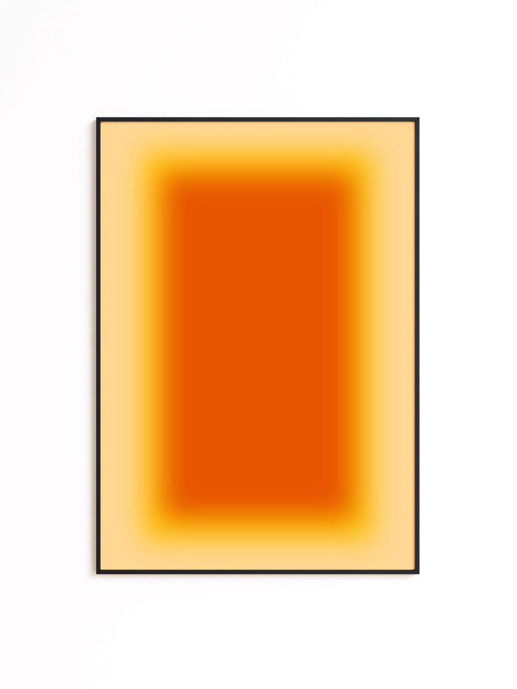 Abstract painting print, Orange Wall Art, digital download, Printable Art, Minimal Art