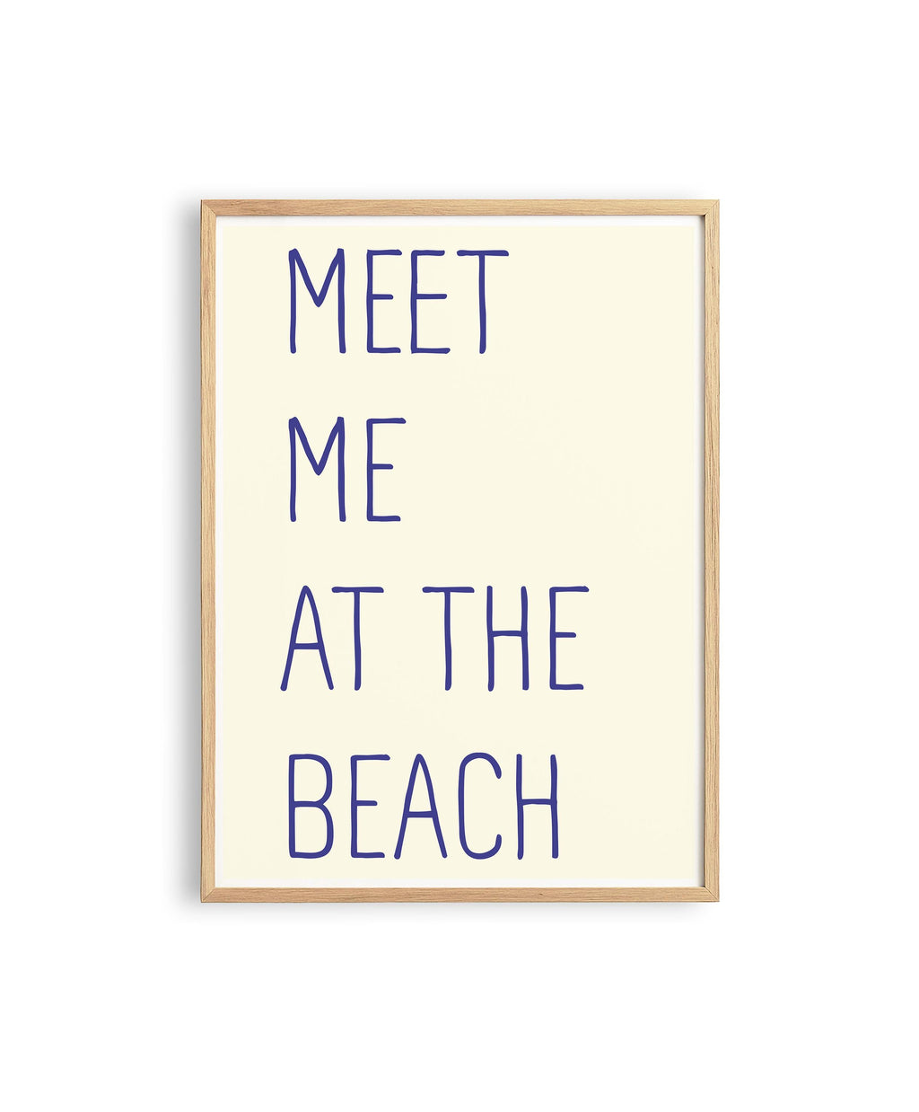 Meet me at the beach poster, Beach Quote Print, Meet Me at the Beach Poster, Minimal Coastal Decor