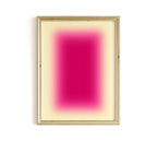 Pink Gradient Abstract Art Print, Warm Minimal Ombre Poster (Digital Download)