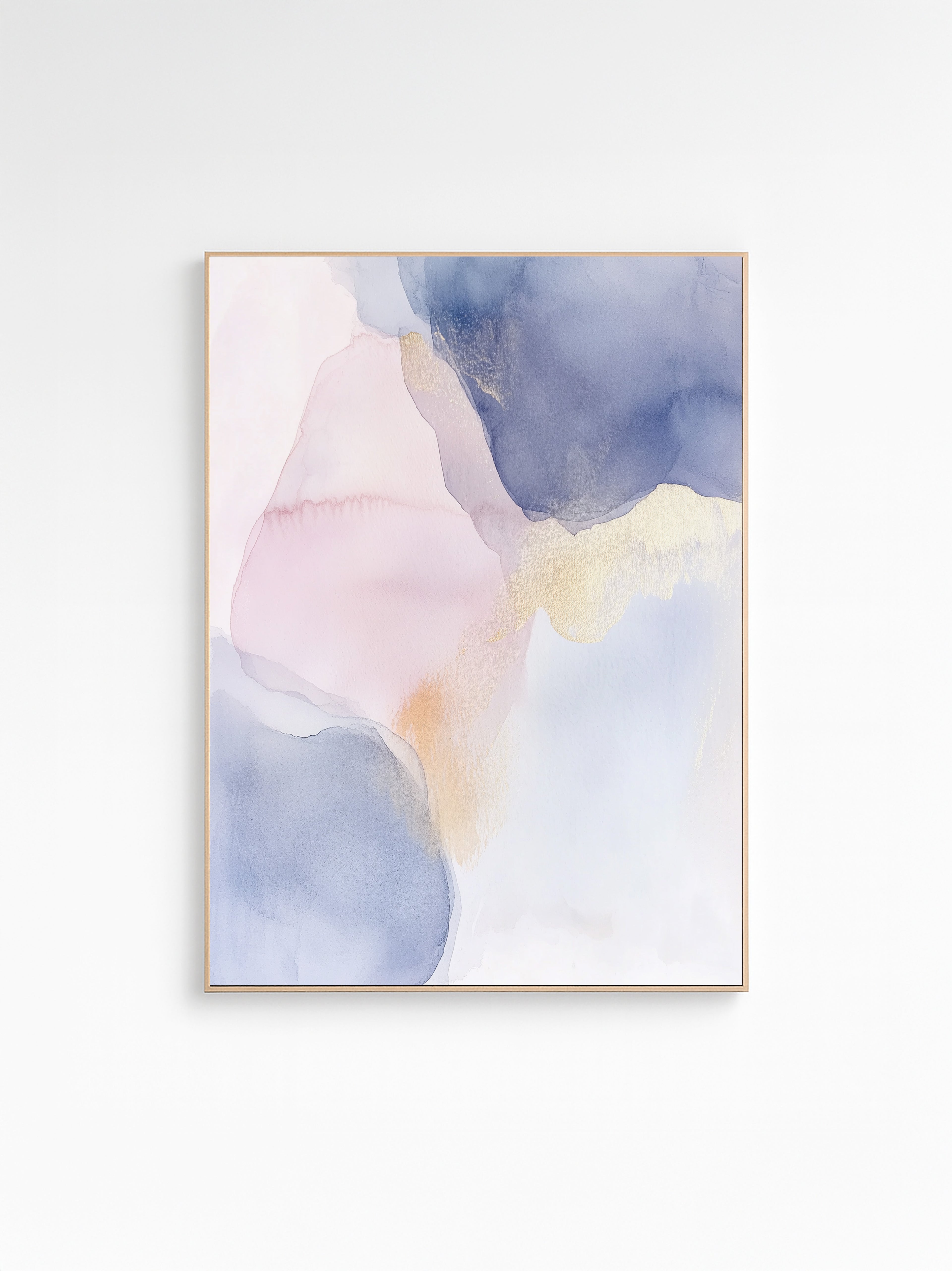 Lavender Veil – Framed Canvas Art - And A Little More