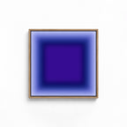 Blue Abstract Gradient Wall Art Printable, Purple Blue Modern Poster, Minimal Contemporary Decor