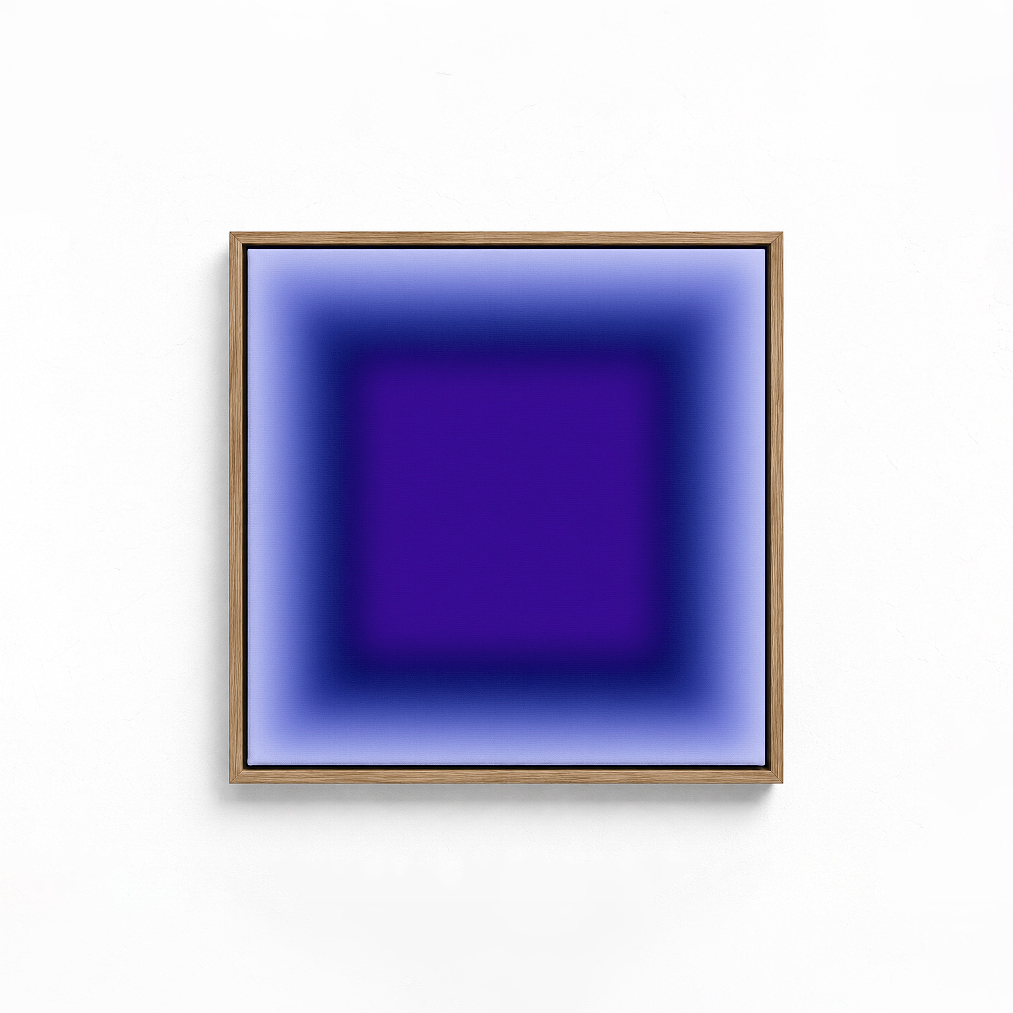 Blue Abstract Gradient Wall Art Printable, Purple Blue Modern Poster, Minimal Contemporary Decor