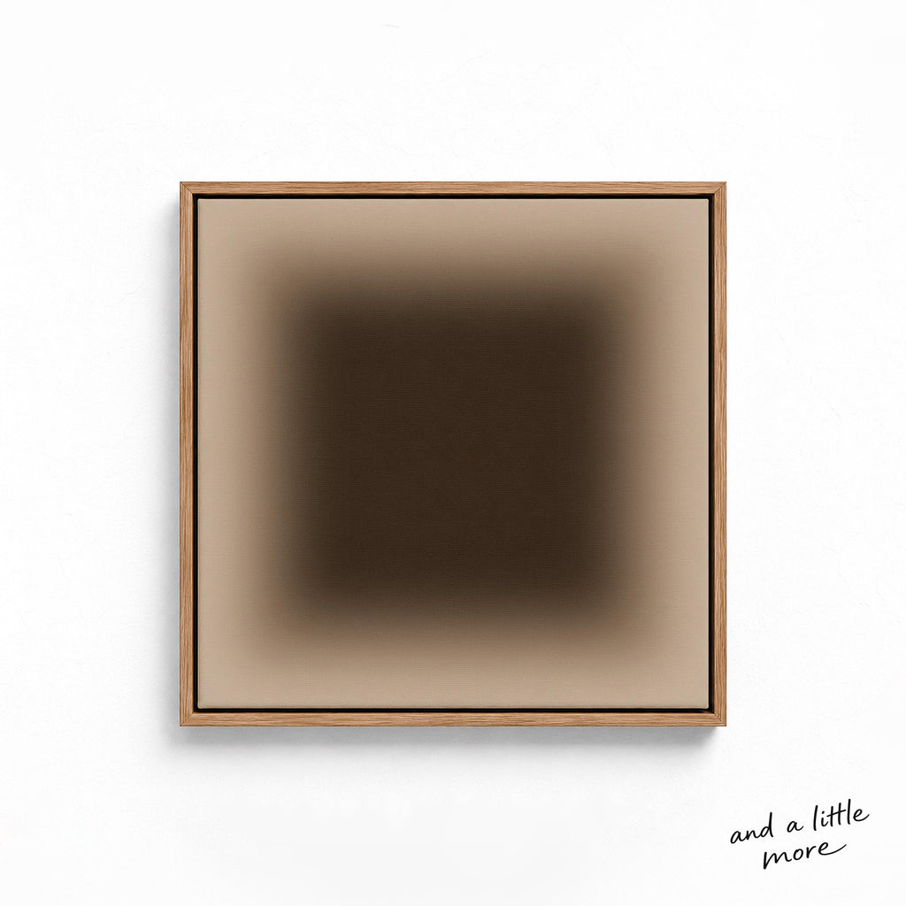 Neutral Taupe Gradient Wall Art