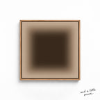 Neutral Taupe Gradient Wall Art