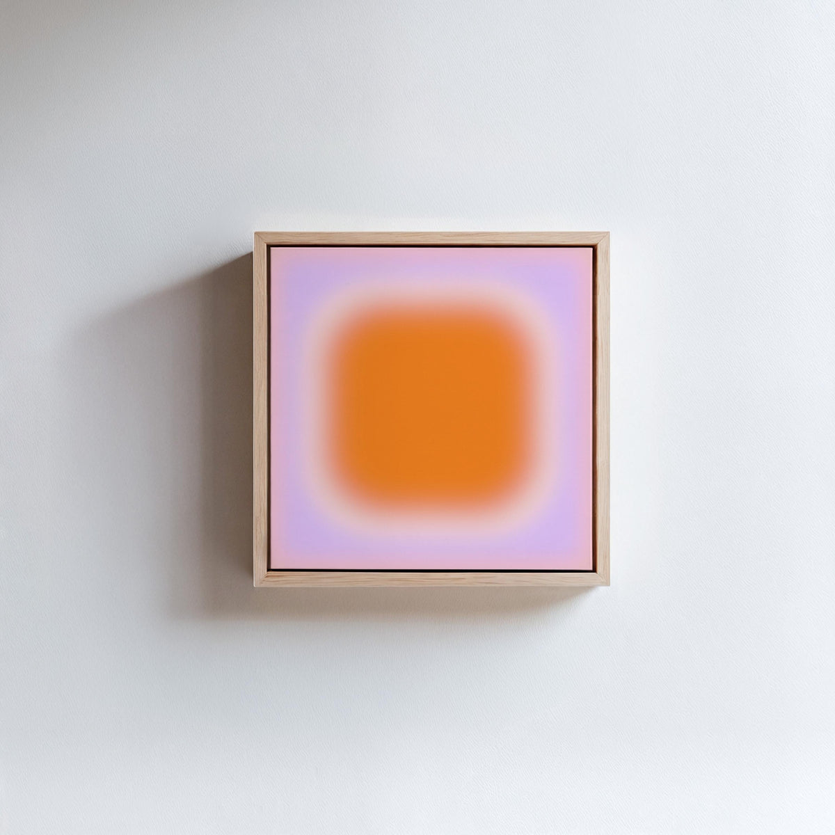 Orange Pink Sunset Gradient Print