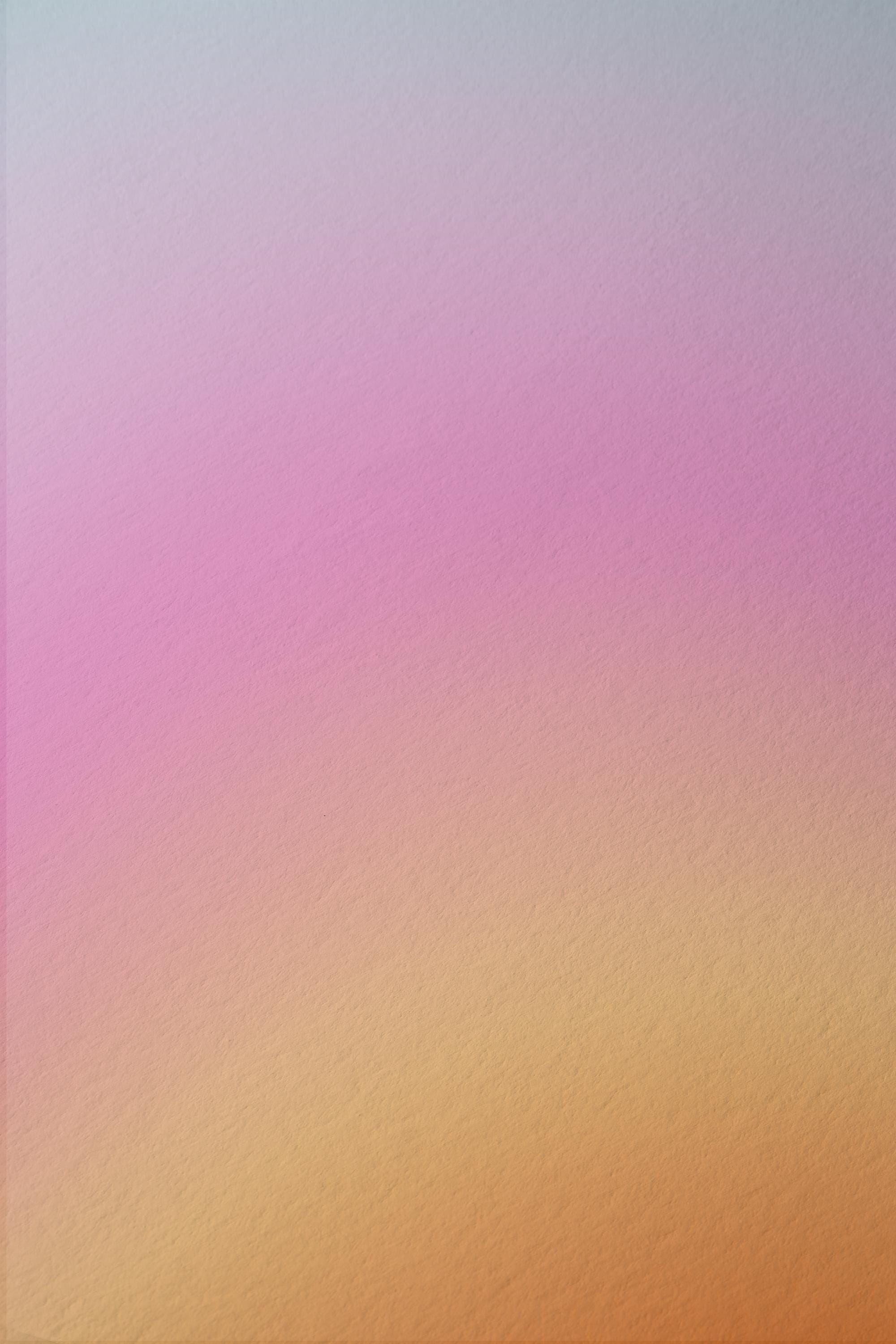 Pastel Sunset Gradient Print, Soft Abstract Wall Art, Pink Orange Blue Modern Decor