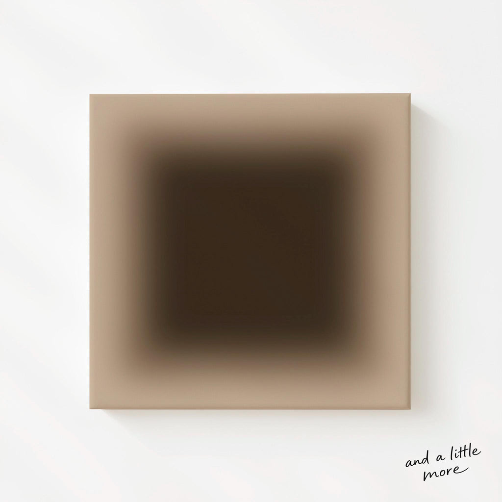 Neutral Taupe Gradient Wall Art