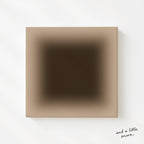 Neutral Taupe Gradient Wall Art