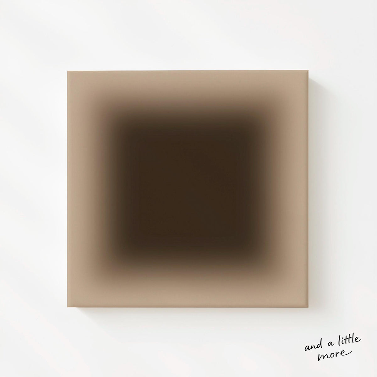 Neutral Taupe Gradient Wall Art