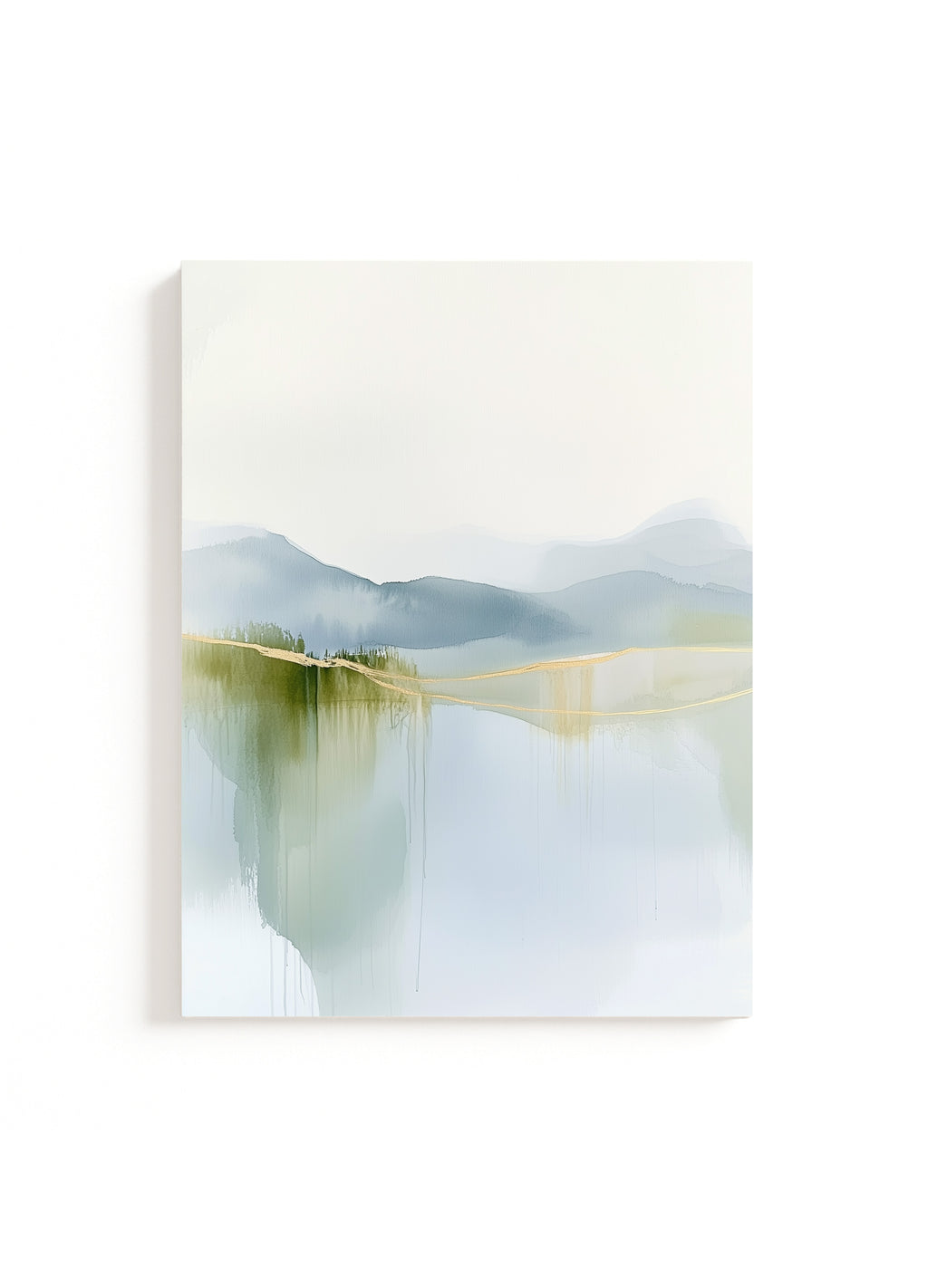 Misty Horizon – Framed Canvas - And A Little More