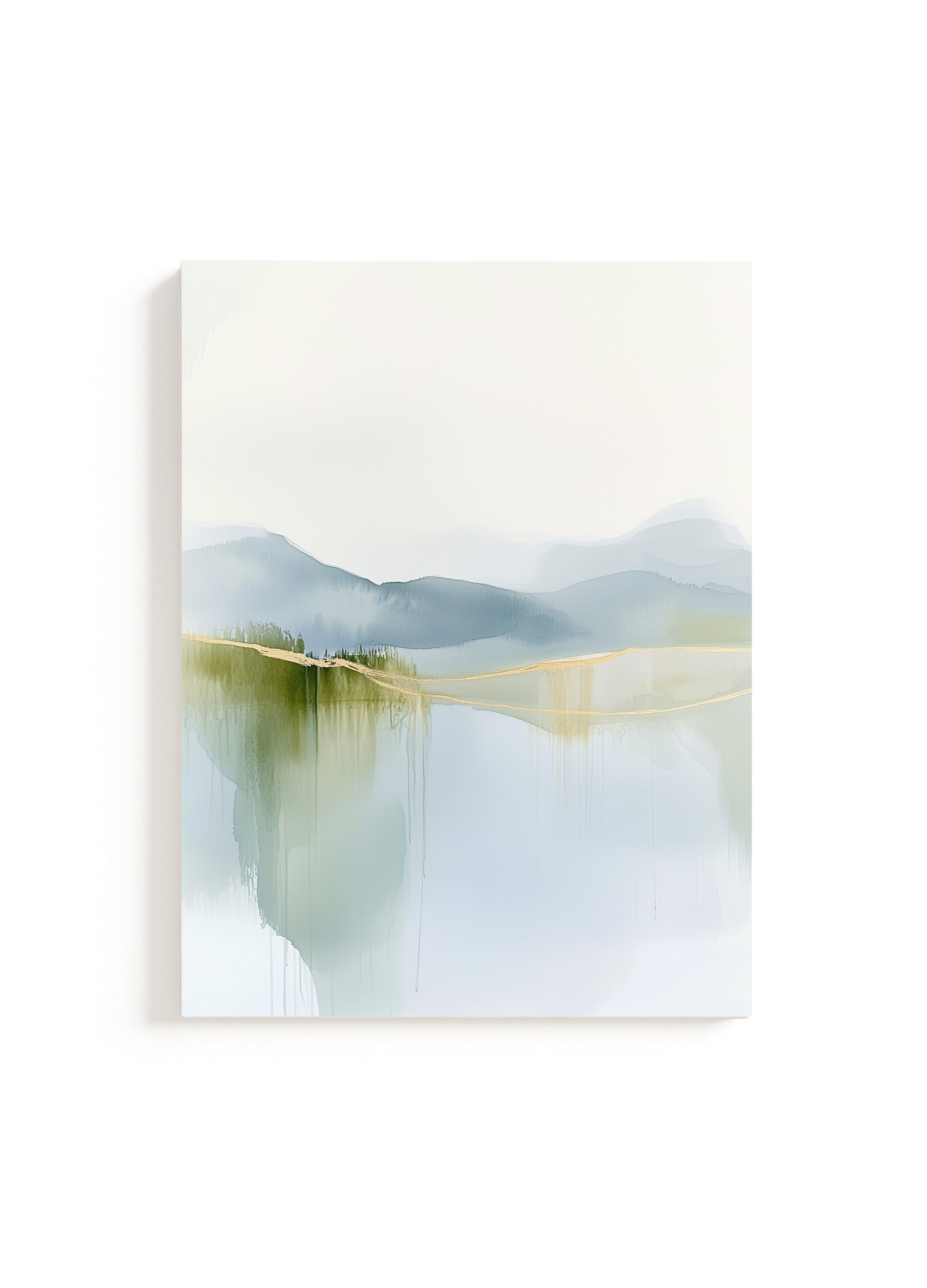 Misty Horizon – Framed Canvas - And A Little More