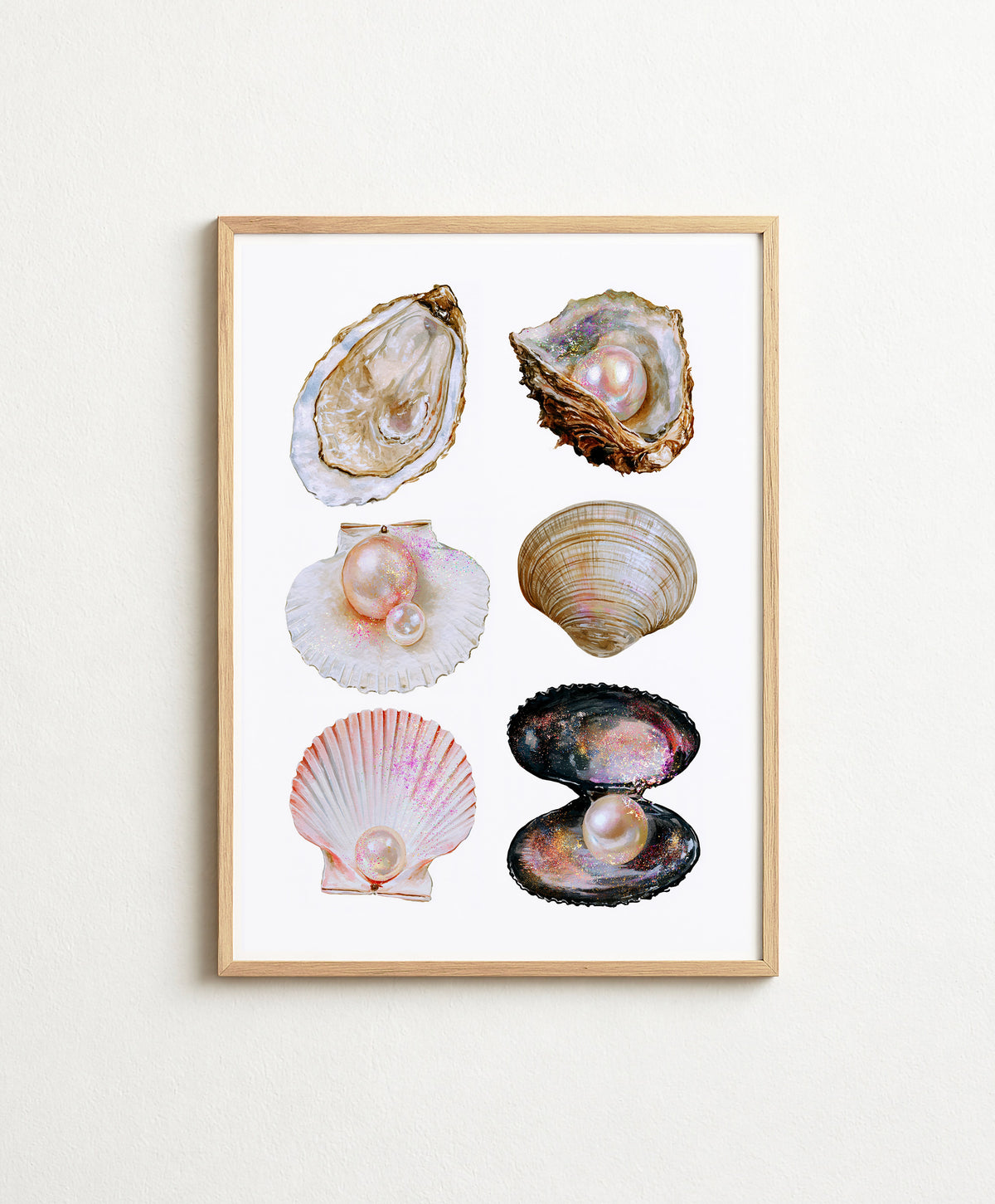 Vintage Shell Cabinet