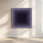 Deep Navy Purple Gradient Wall Art