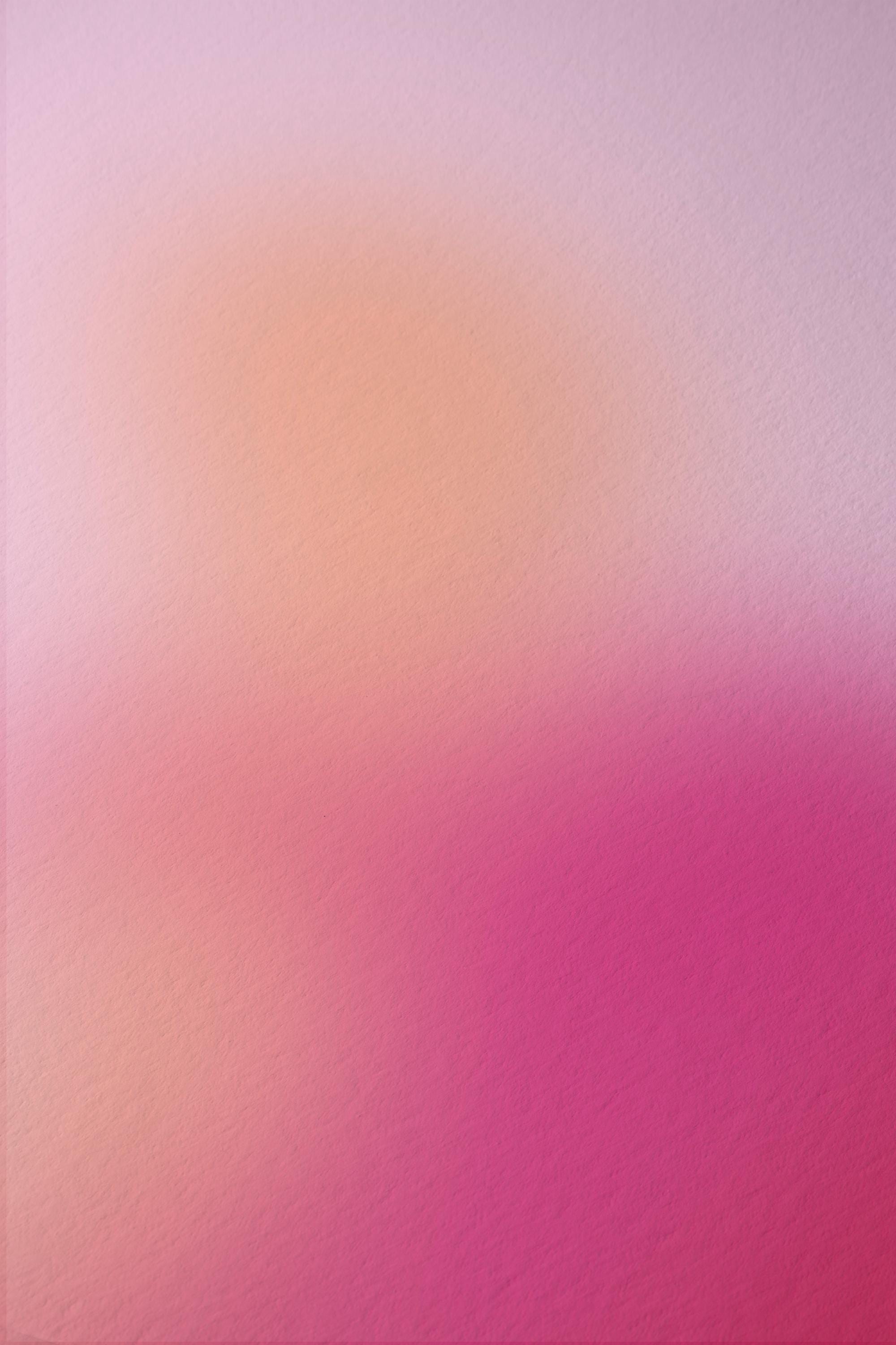 Pink Aura Gradient Print, Abstract Spiritual Wall Art, Soft Pastel Minimal Decor