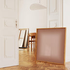 Neutral Abstract Art Print, Earth Tone Gradient Wall Art, Warm Minimal Decor