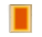 Abstract painting print, Orange Wall Art, digital download, Printable Art, Minimal Art