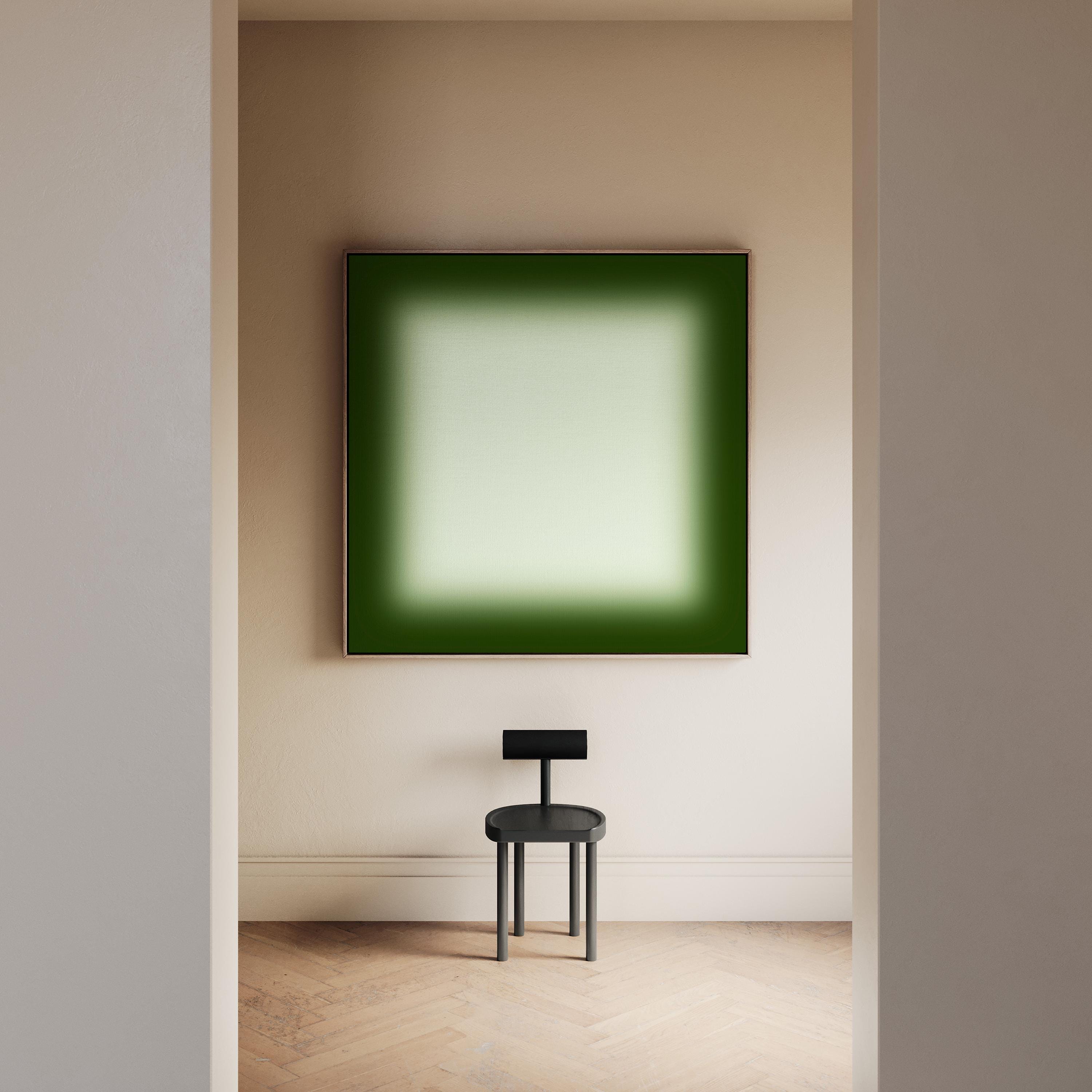 Green Gradient Wall Art, Sage Minimalist Print, Neutral Modern Decor
