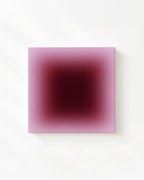Burgundy Plum Gradient Wall Art