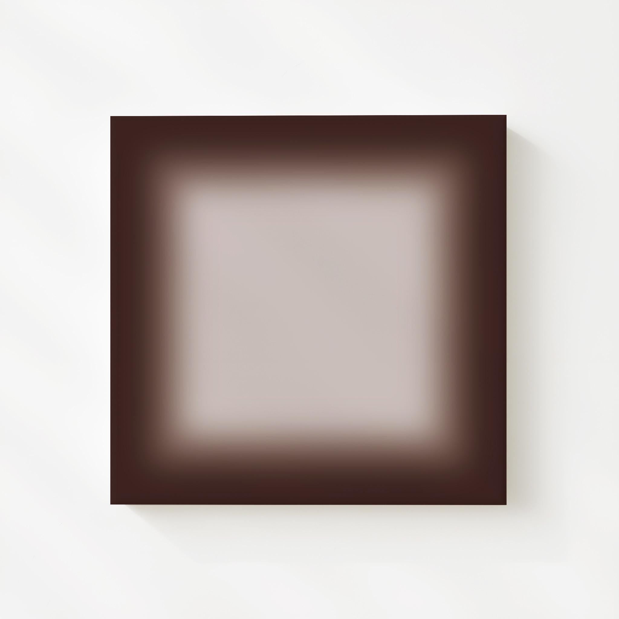 Brown Gradient Wall Art, Neutral Beige Print, Minimalist Color Field Art, Modern Calm Decor