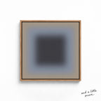 Neutral Gray Wall Art, Stone Moss Gradient Print, Minimalist Framed Wall Art, Canvas Print, Earthy Art