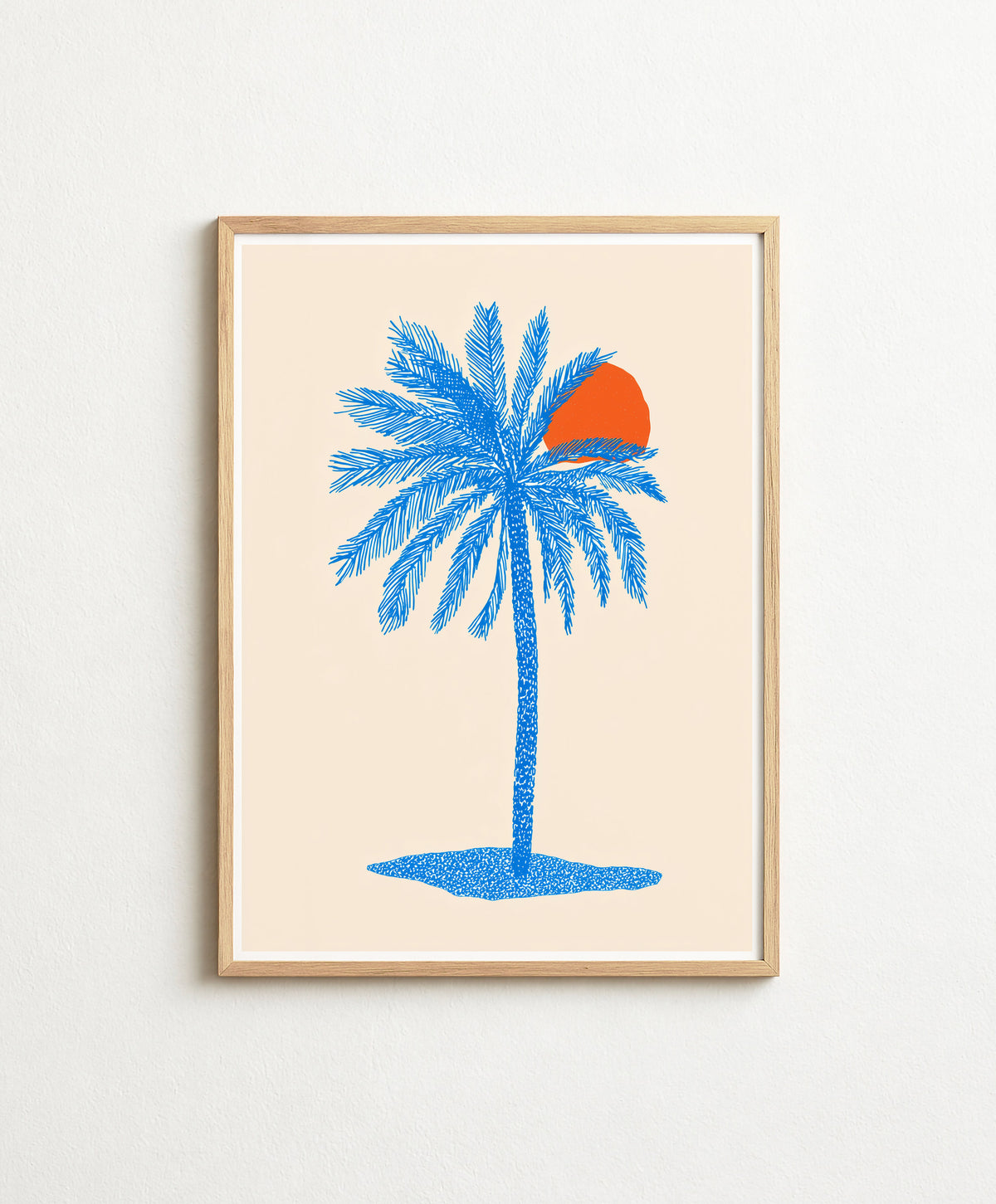 Blu Palm Tree