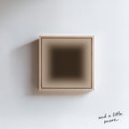 Neutral Taupe Gradient Wall Art