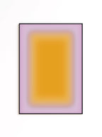 Yellow Gradient Wall Art Print, Minimalist Ombre Poster, Warm Abstract Printable