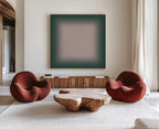 Earth Tone Wall Art Print, Sage Green Gradient Abstract, Minimal Modern Decor