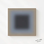 Neutral Gray Wall Art, Stone Moss Gradient Print, Minimalist Framed Wall Art, Canvas Print, Earthy Art